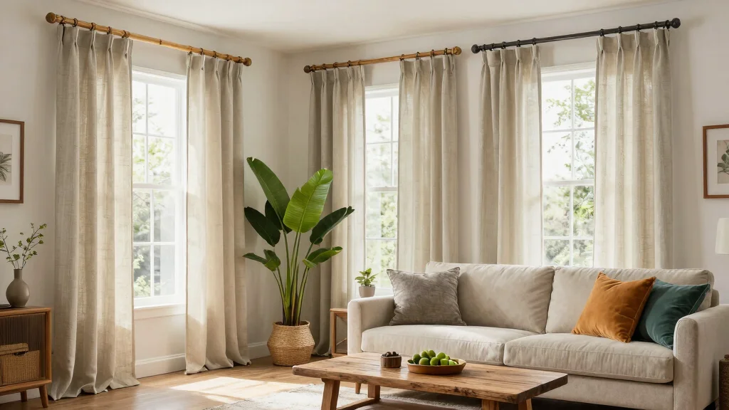 10 Curtain Rod Ideas to Upgrade Windows Without Major Changes