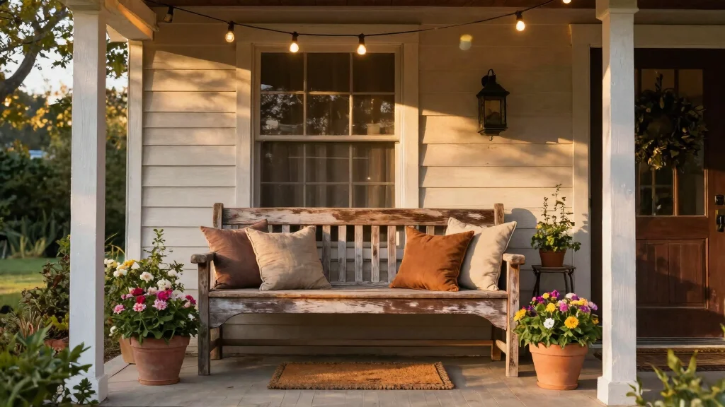10 Front Porch Bench Ideas for Seating and Storage