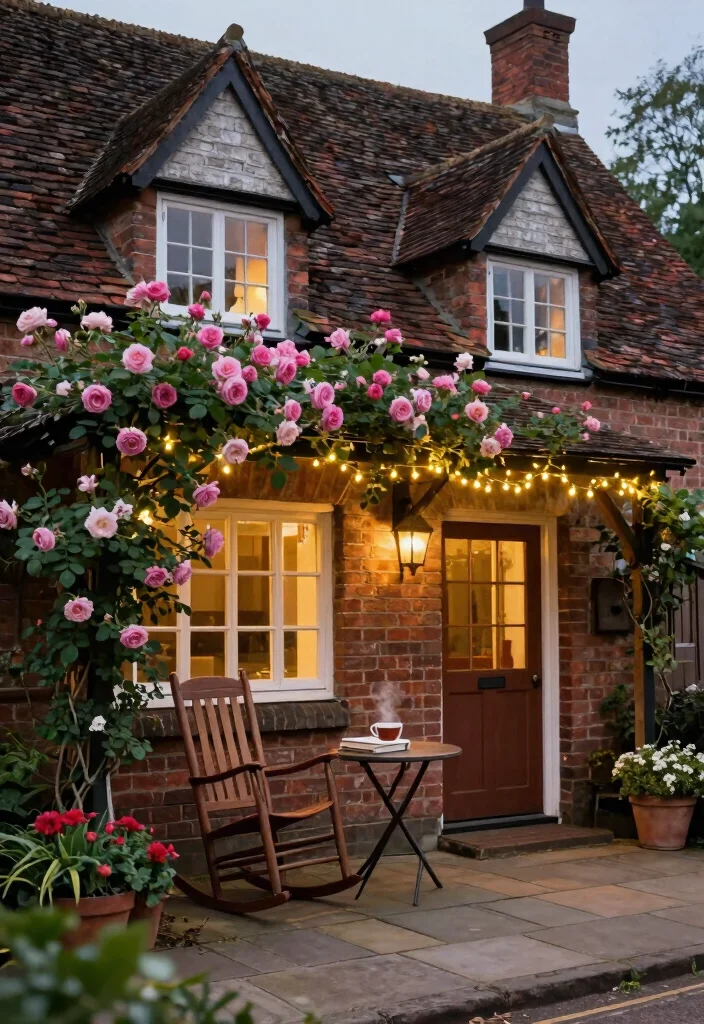 10 Front Porch Ideas UK Style with Timeless Character 3 10 Front Porch Ideas UK Style with Timeless Character 3. Quintessential English Cottage 0