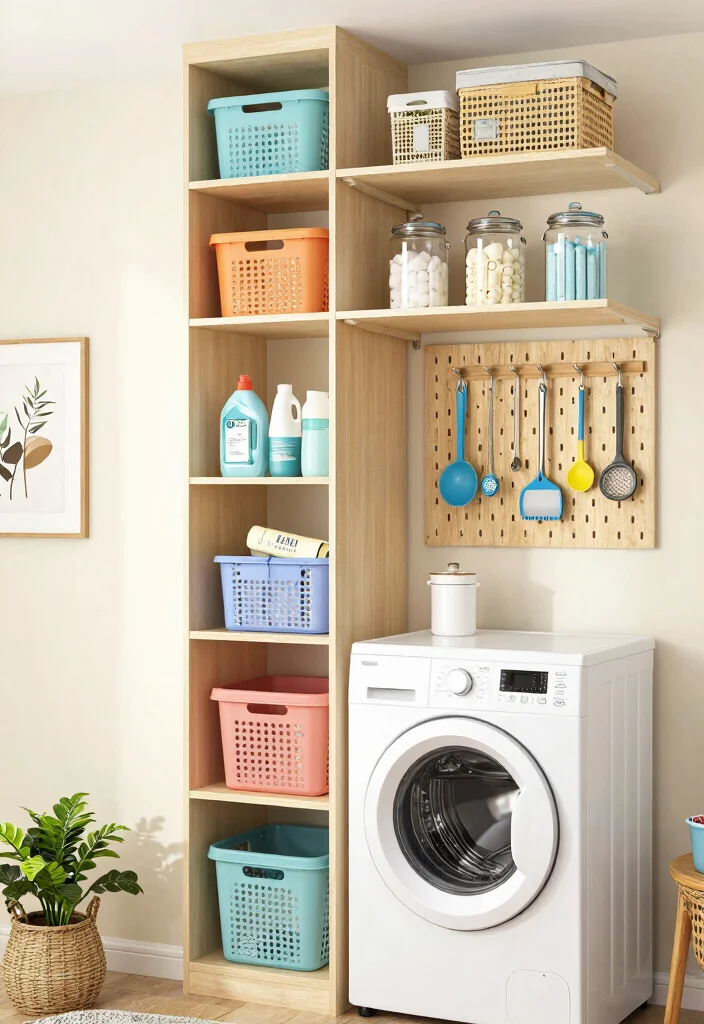 10 Laundry Room Ideas Small Space That Actually Work 1. Vertical Storage Solutions 0