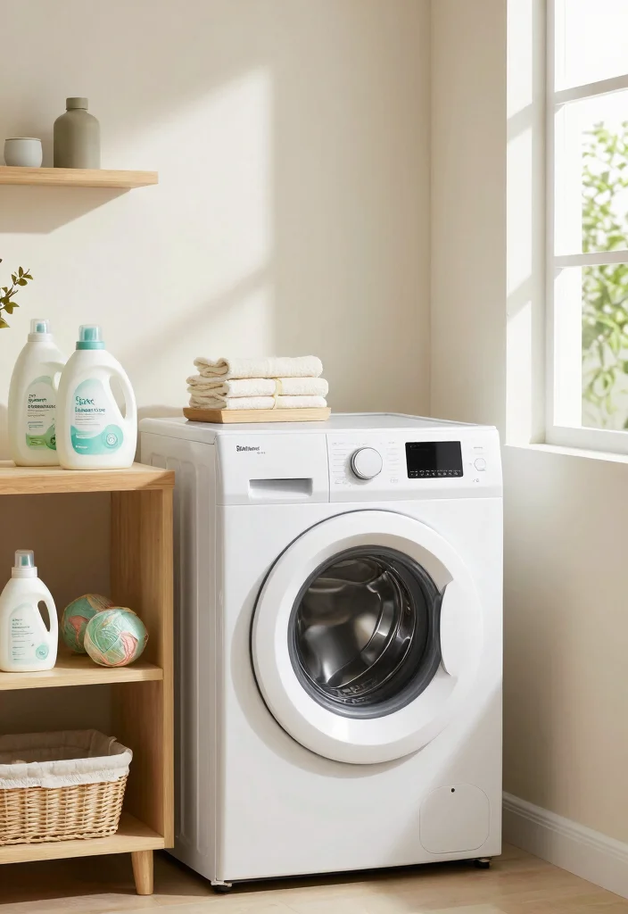 10 Laundry Room Ideas Small Space That Actually Work 10. Go Green with Eco Friendly Solutions 0