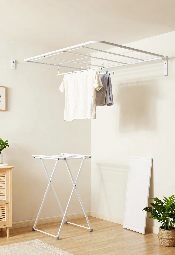 10 Laundry Room Ideas Small Space That Actually Work 4. Creative Drying Solutions 0