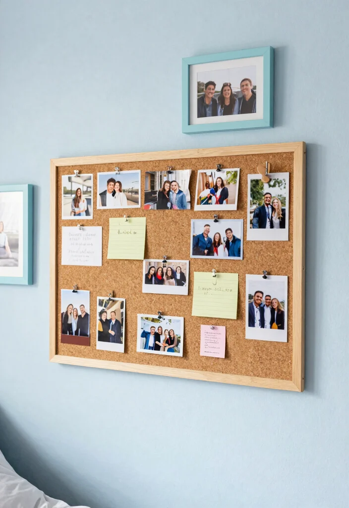 10 Light Blue Dorm Room Ideas for Fresh Calm Spaces 10. Personal Touches 0