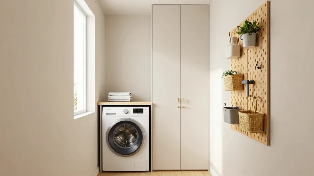 10 Narrow Laundry Room Ideas with Better Flow