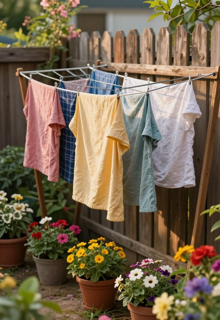 10 Outdoor Laundry Room Ideas Small Spaces Friendly 35 10 Outdoor Laundry Room Ideas Small Spaces Friendly 5. Vertical Hanging Drying Racks 0