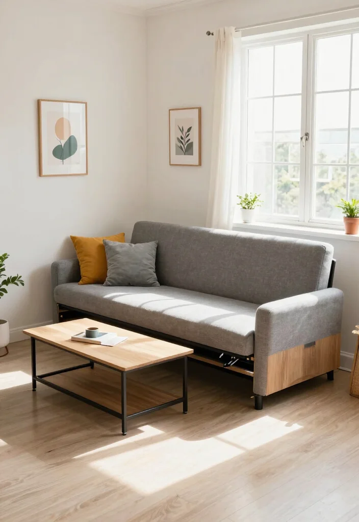 10 Single Dorm Room Ideas for Simple Organized Living 2. Multifunctional Furniture for Maximum Utility 0