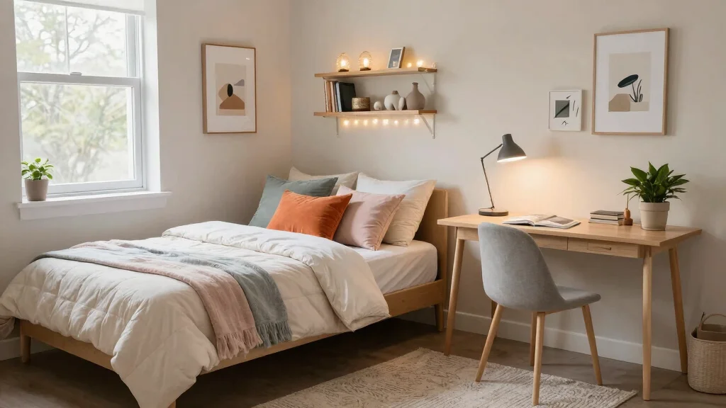 10 Single Dorm Room Ideas for Simple Organized Living