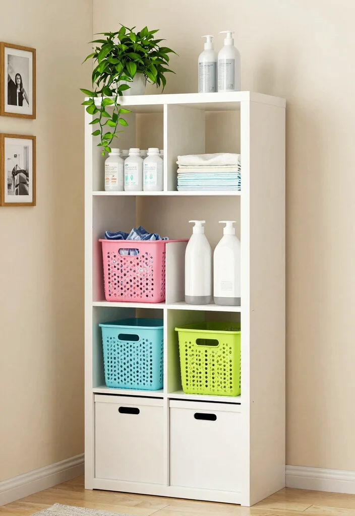 10 Stacked Laundry Room Ideas Small Spaces Friendly 1. Vertical Storage Solutions 0