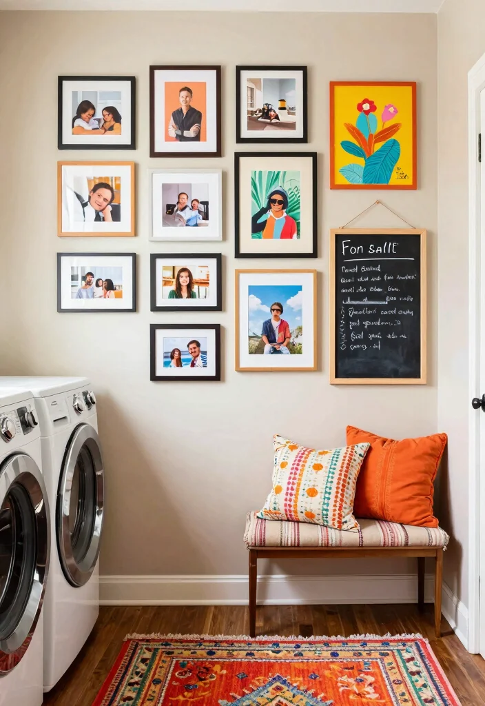 10 Stacked Laundry Room Ideas Small Spaces Friendly 10. Personal Touches 0