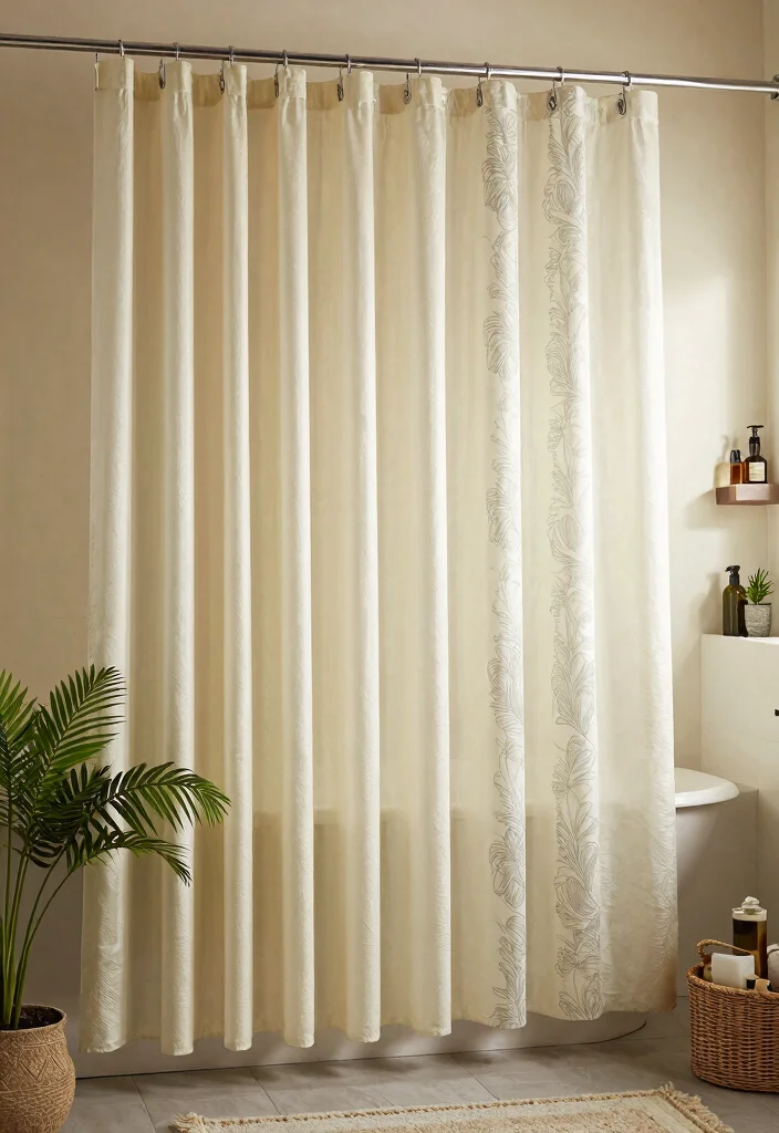 10 Tall Shower Curtain Ideas to Make Bathrooms Feel Larger Conclusion 0