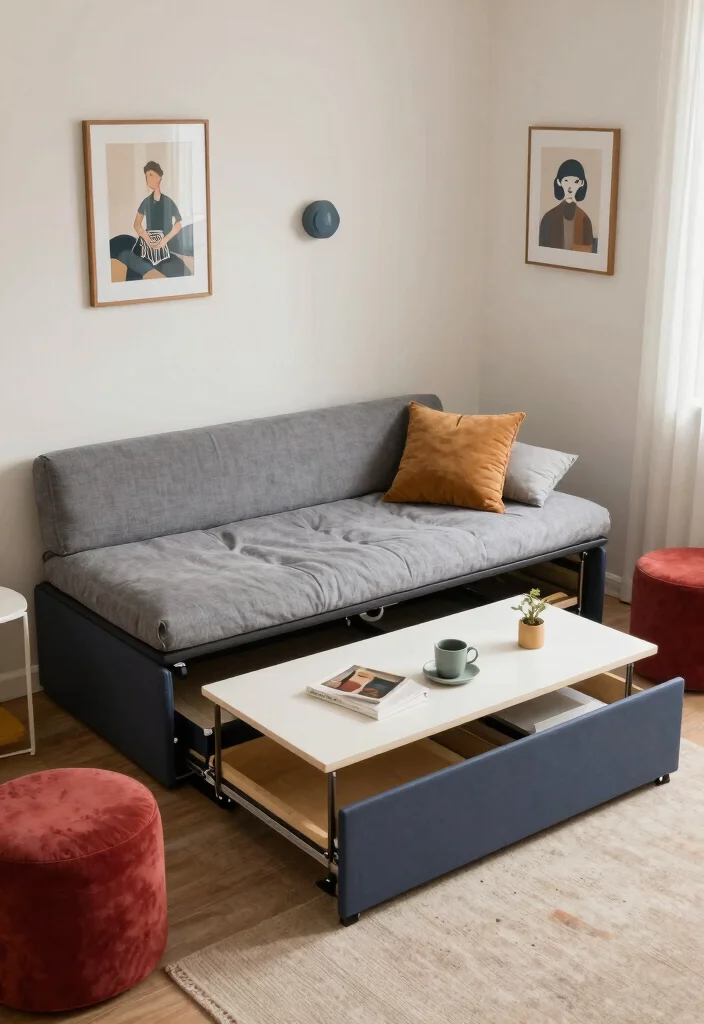 10 Triple Dorm Room Ideas That Stay Organized 2. Multifunctional Furniture 0