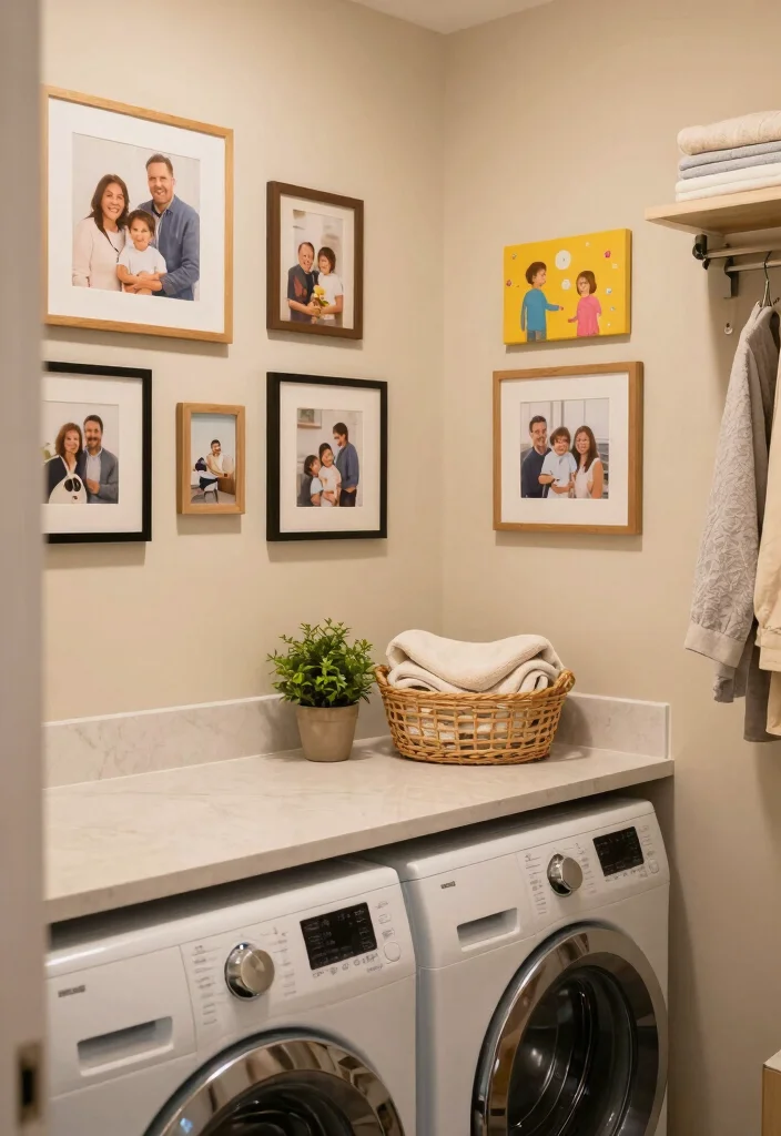 12 Closet Laundry Room Ideas for Compact Living 10. Personal Touches for Unique Character 0