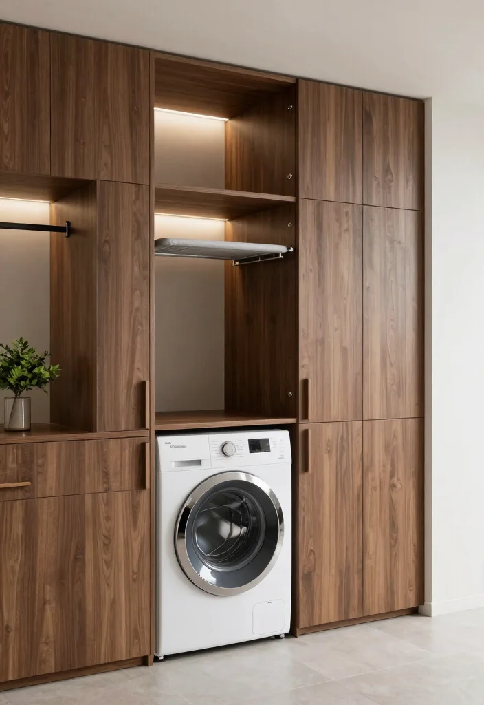 12 Closet Laundry Room Ideas for Compact Living 5. Concealed Laundry Solutions 0