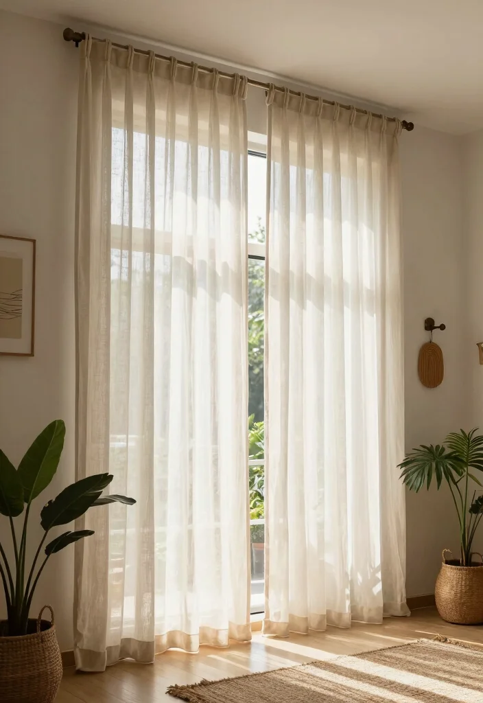 12 Curtain Hanging Ideas to Add Height and Visual Impact 10. Maximize Natural Light 0