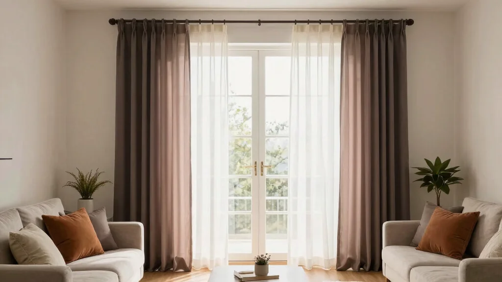 12 Double Curtain Rod Ideas for Layered Light and Privacy Control