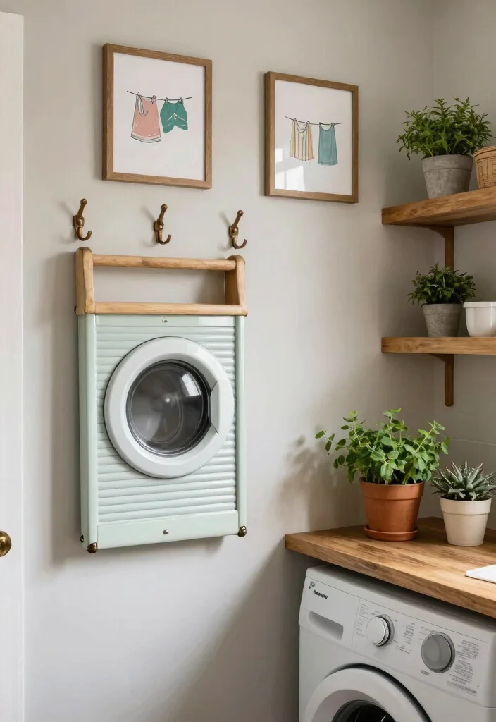 12 Farmhouse Laundry Room Ideas with Cozy Charm 1 12 Farmhouse Laundry Room Ideas with Cozy Charm 1. Vintage Washboard Decor 0