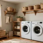 12 Farmhouse Laundry Room Ideas with Cozy Charm