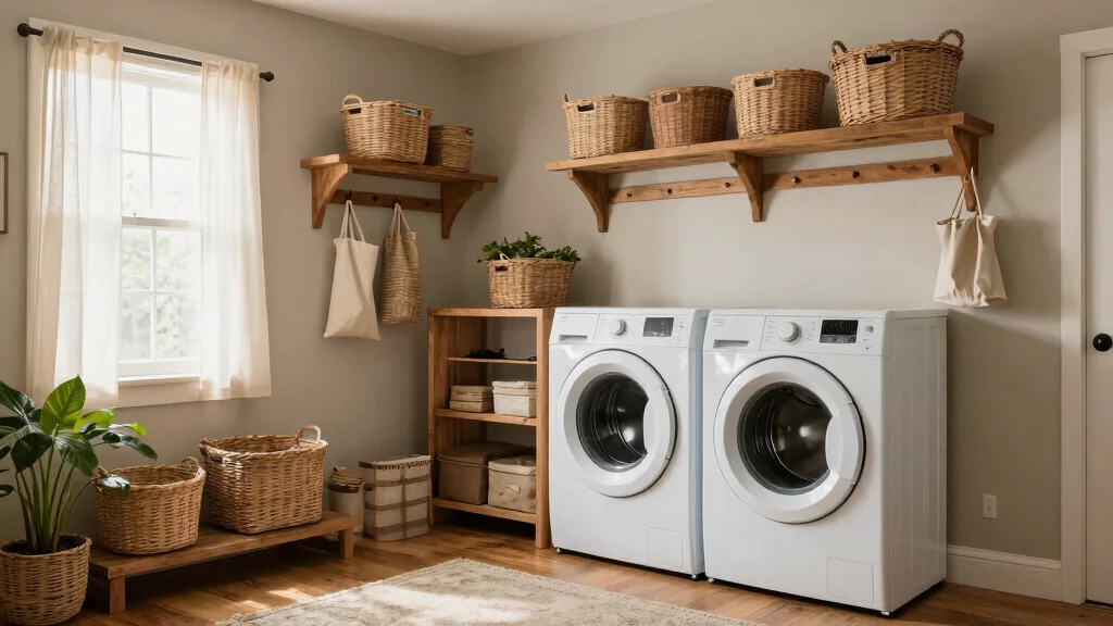 12 Farmhouse Laundry Room Ideas with Cozy Charm