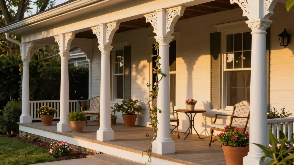 12 Front Porch Column Ideas to Add Structure and Style