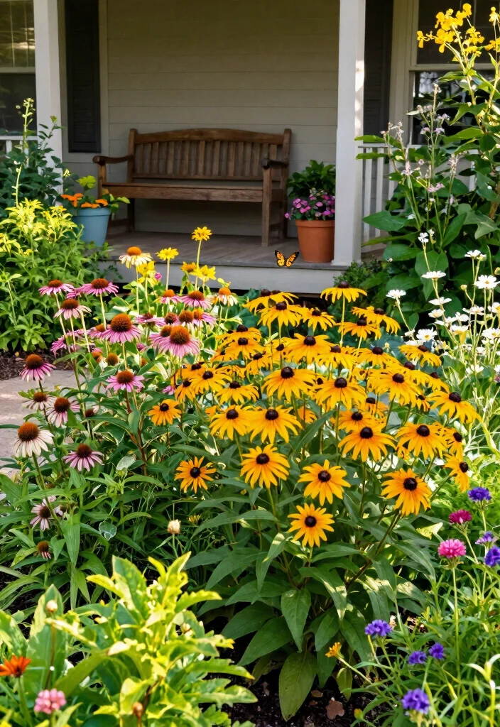 12 Front Porch Landscaping Ideas That Boost Curb Appeal 1. Native Plant Gardens 0