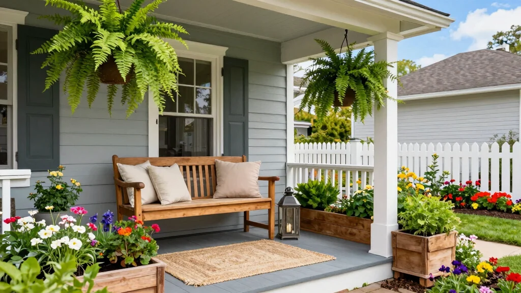 12 Front Porch Landscaping Ideas That Boost Curb Appeal