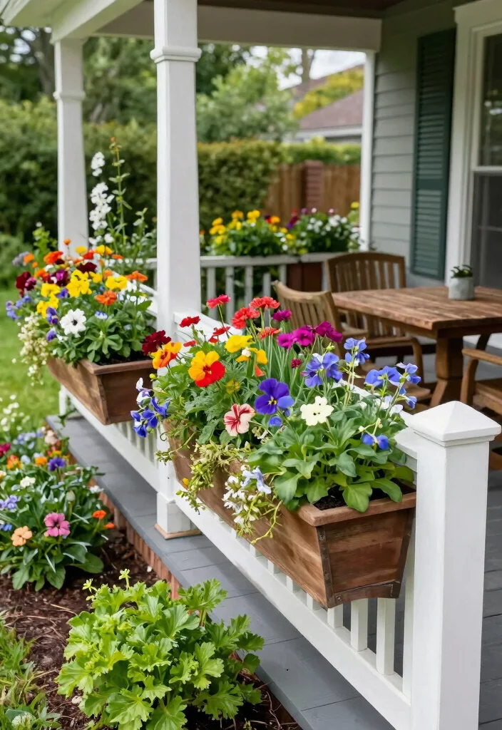 12 Front Porch Railing Ideas for Safety and Style 58 12 Front Porch Railing Ideas for Safety and Style 8. Planter Box Railings Natures Decor 0