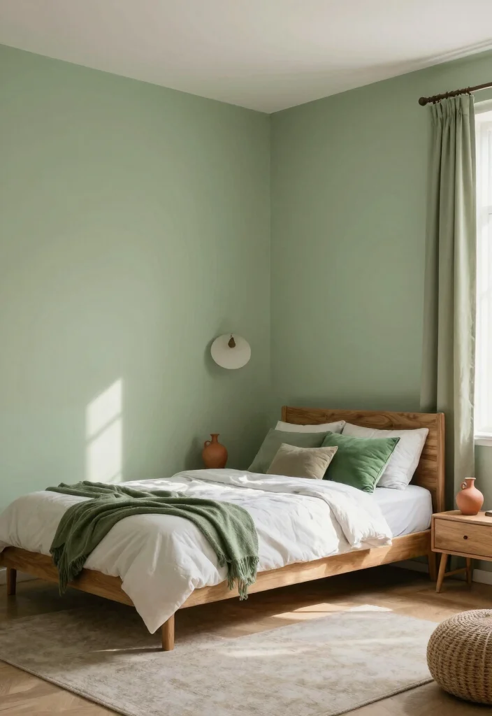 12 Green Dorm Room Ideas with Relaxed Natural Energy 5. Natures Color Palette 0