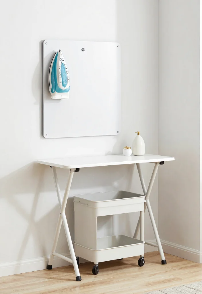 12 Mini Laundry Room Ideas for Apartments and Small Homes 2. Multi Functional Furniture Solutions 0