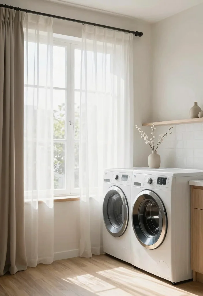 12 Mini Laundry Room Ideas for Apartments and Small Homes 8. Use of Natural Lighting 0
