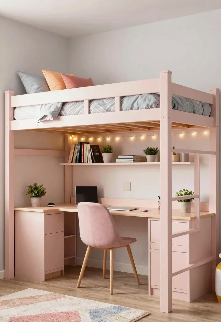 12 Small Dorm Room Ideas That Maximize Space and Comfort 1 12 Small Dorm Room Ideas That Maximize Space and Comfort 1. Lofted Beds Elevate Your Space 0