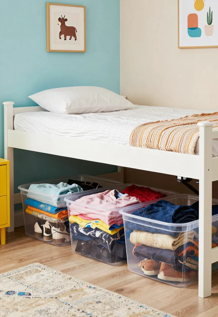 12 Small Dorm Room Ideas That Maximize Space and Comfort 25 12 Small Dorm Room Ideas That Maximize Space and Comfort 5. Under Bed Storage Hacks 0