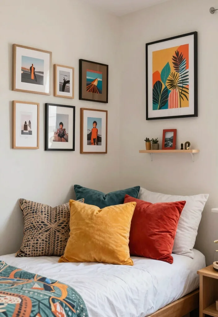 12 Small Dorm Room Ideas That Maximize Space and Comfort 29 12 Small Dorm Room Ideas That Maximize Space and Comfort 9. Personal Touches with Accessories 0