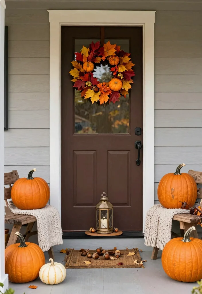 12 Small Front Porch Ideas for Urban Dwellings 26 12 Small Front Porch Ideas for Urban Dwellings 6. Seasonal Decorations 0