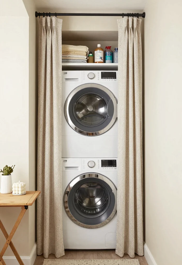 12 Small Laundry Room Ideas Stackable for Tight Layouts 11. Create a Laundry Nook 0