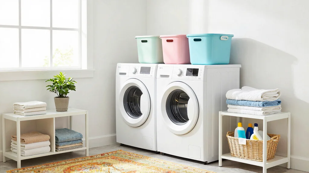 12 Small Laundry Room Ideas That Stay Organized and Bright
