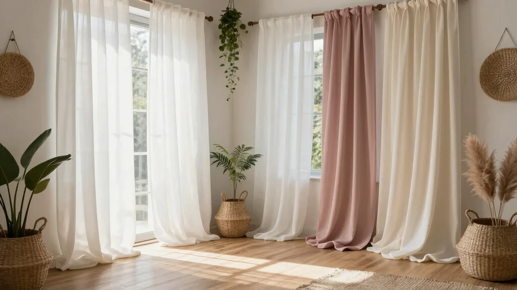 12 Voile Curtain Ideas for Light Airy and Dreamy Rooms