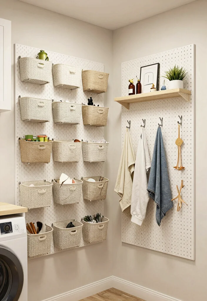 14 Basement Laundry Room Ideas That Feel Finished 11. Creative Wall Solutions 0