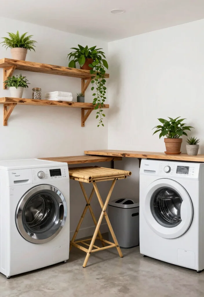 14 Basement Laundry Room Ideas That Feel Finished 12. Sustainable Choices 0