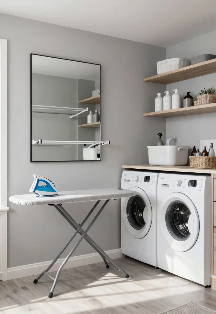 14 Basement Laundry Room Ideas That Feel Finished 2. Multi Functional Spaces 0