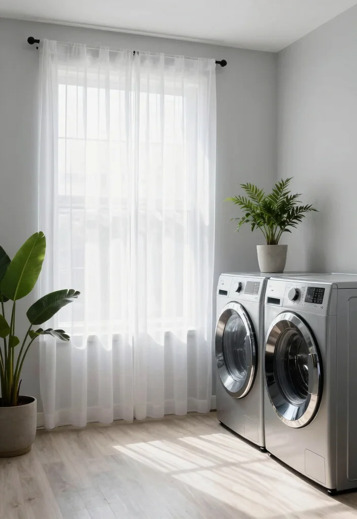 14 Basement Laundry Room Ideas That Feel Finished 4. Incorporating Natural Light 0