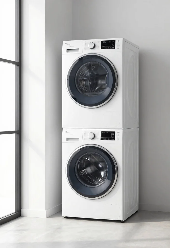 14 Basement Laundry Room Ideas That Feel Finished 8. Smart Appliance Choices 0