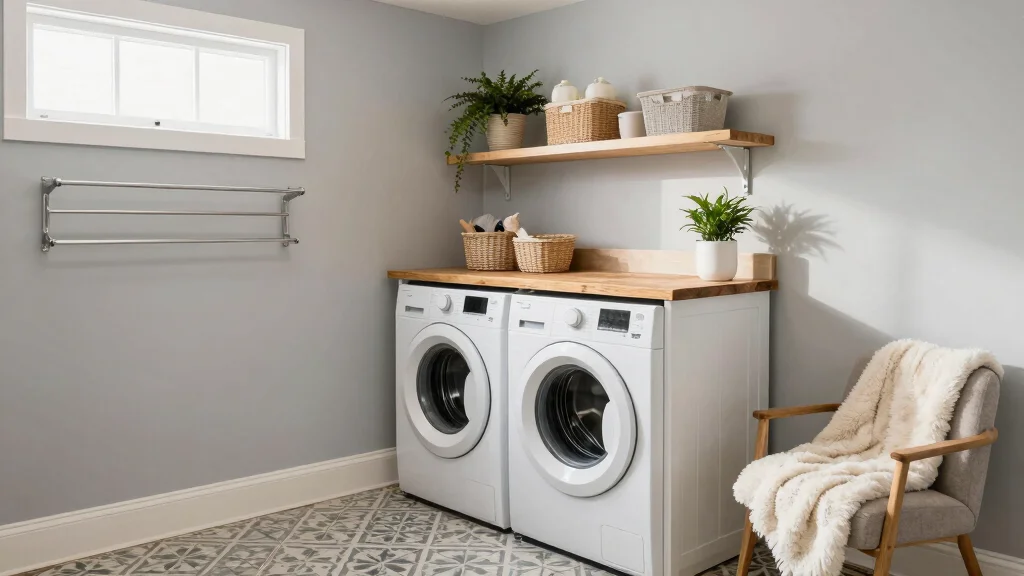 14 Basement Laundry Room Ideas That Feel Finished