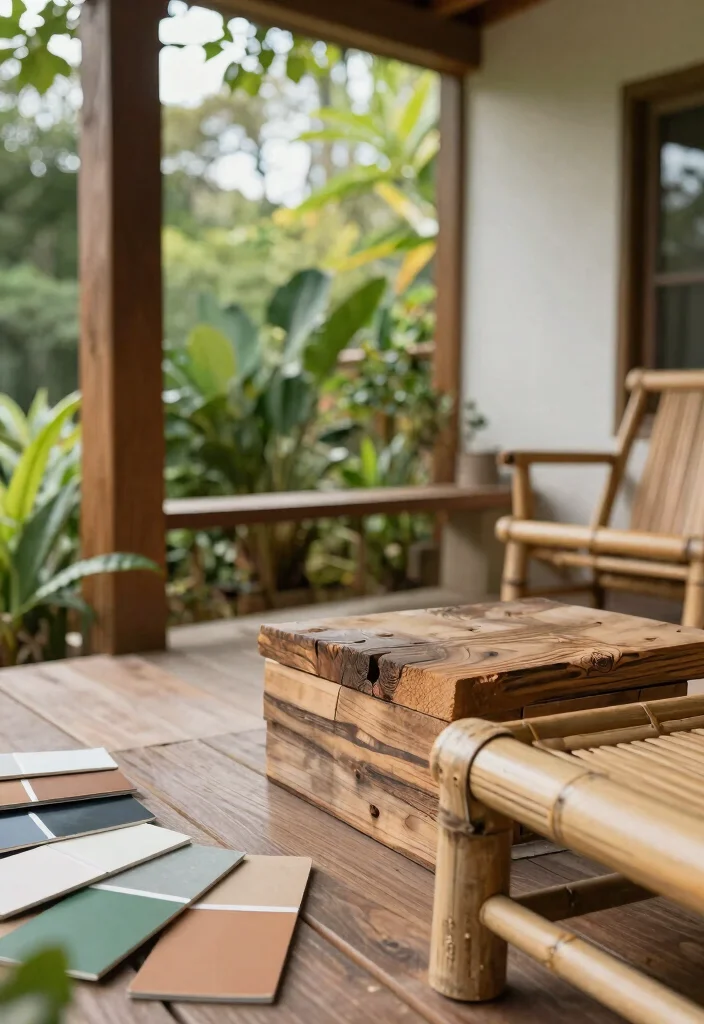 14 Covered Front Porch Ideas for Year Round Comfort 1. Eco Friendly Materials for Your Porch 0