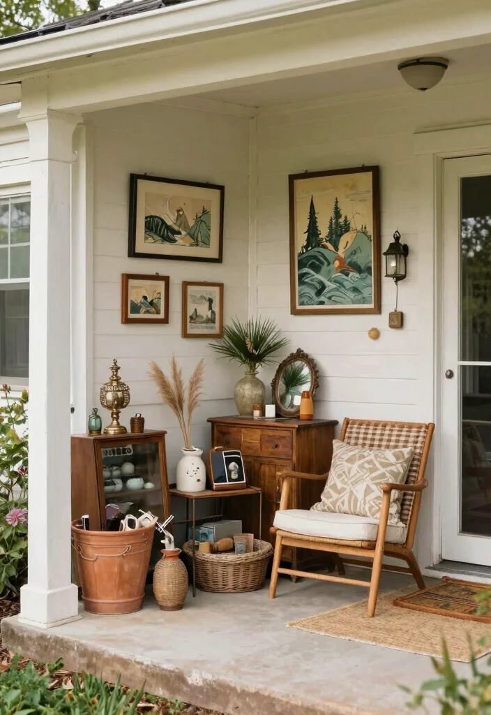 14 Covered Front Porch Ideas for Year Round Comfort 10. Incorporate Personal Touches 0