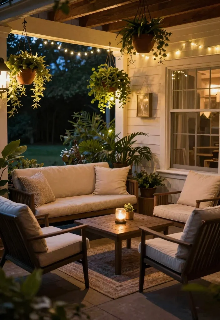 14 Cozy Front Porch Ideas for Morning Coffee and Evenings 13. Comfortable Outdoor Seating 0