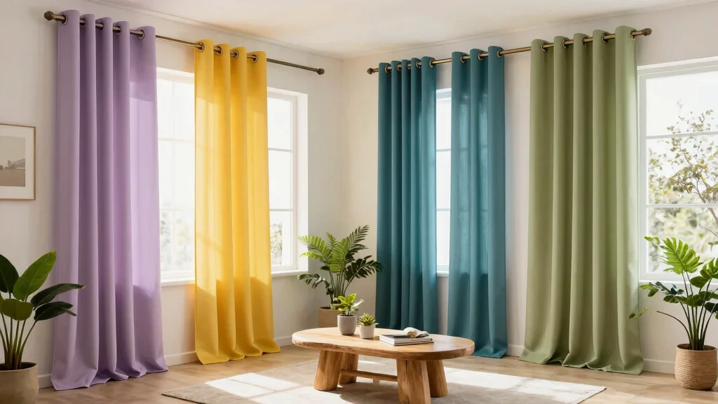 14 Curtain Color Ideas That Instantly Change the Room Mood