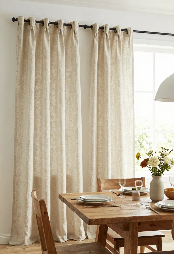 14 Curtain Ideas to Instantly Soften Light and Elevate Any Room 4. Linen Window Treatments for a Casual Look 0