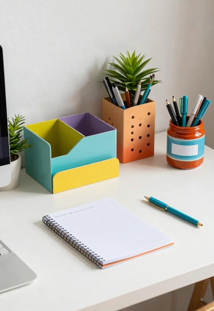 14 Cute Dorm Room Ideas That Feel Fun and Personal 53 14 Cute Dorm Room Ideas That Feel Fun and Personal 13. Personalized Desk Accessories 0