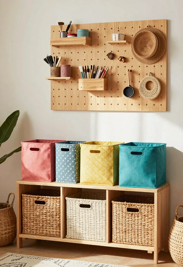 14 Cute Dorm Room Ideas That Feel Fun and Personal 39 14 Cute Dorm Room Ideas That Feel Fun and Personal 9. Stylish Storage Solutions 0