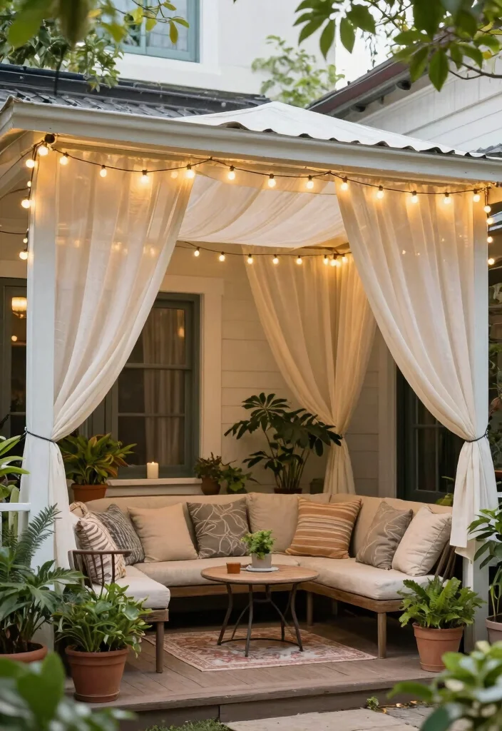 14 DIY Front Porch Ideas to Boost Curb Appeal 12. Install a Porch Canopy 0